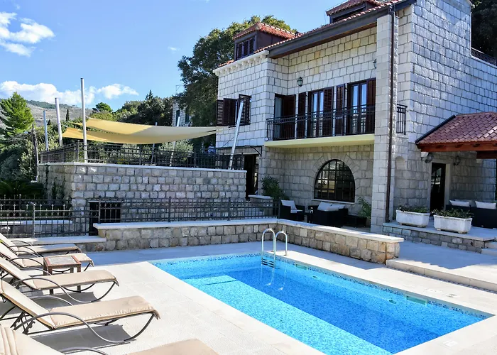With Pool And Sea View