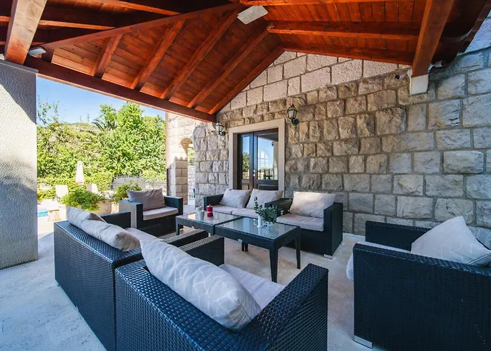With Pool And Sea View