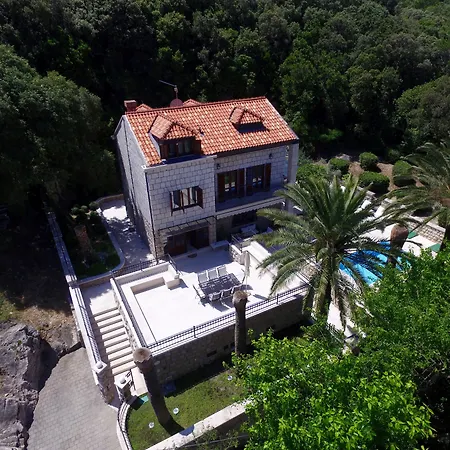 With Pool And Sea View וילה דוברובניק