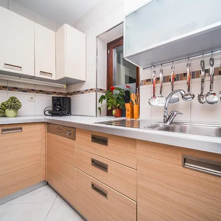 City Beach Villa With Pool And Sea View