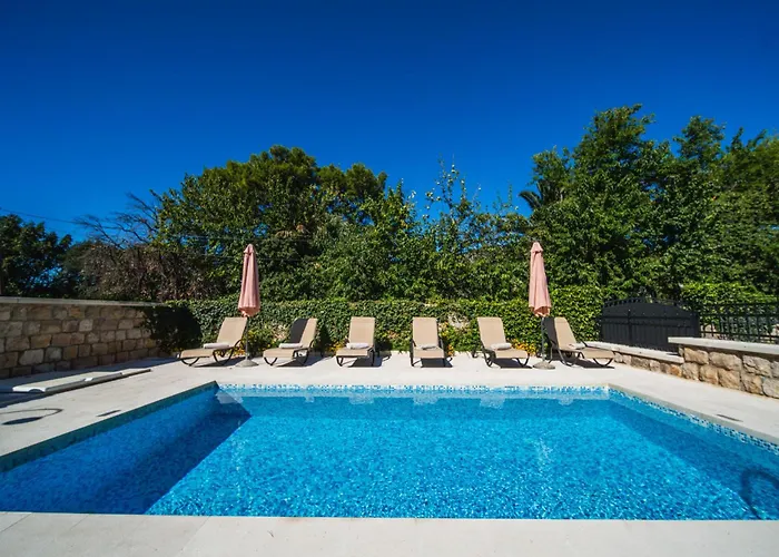With Pool And Sea View